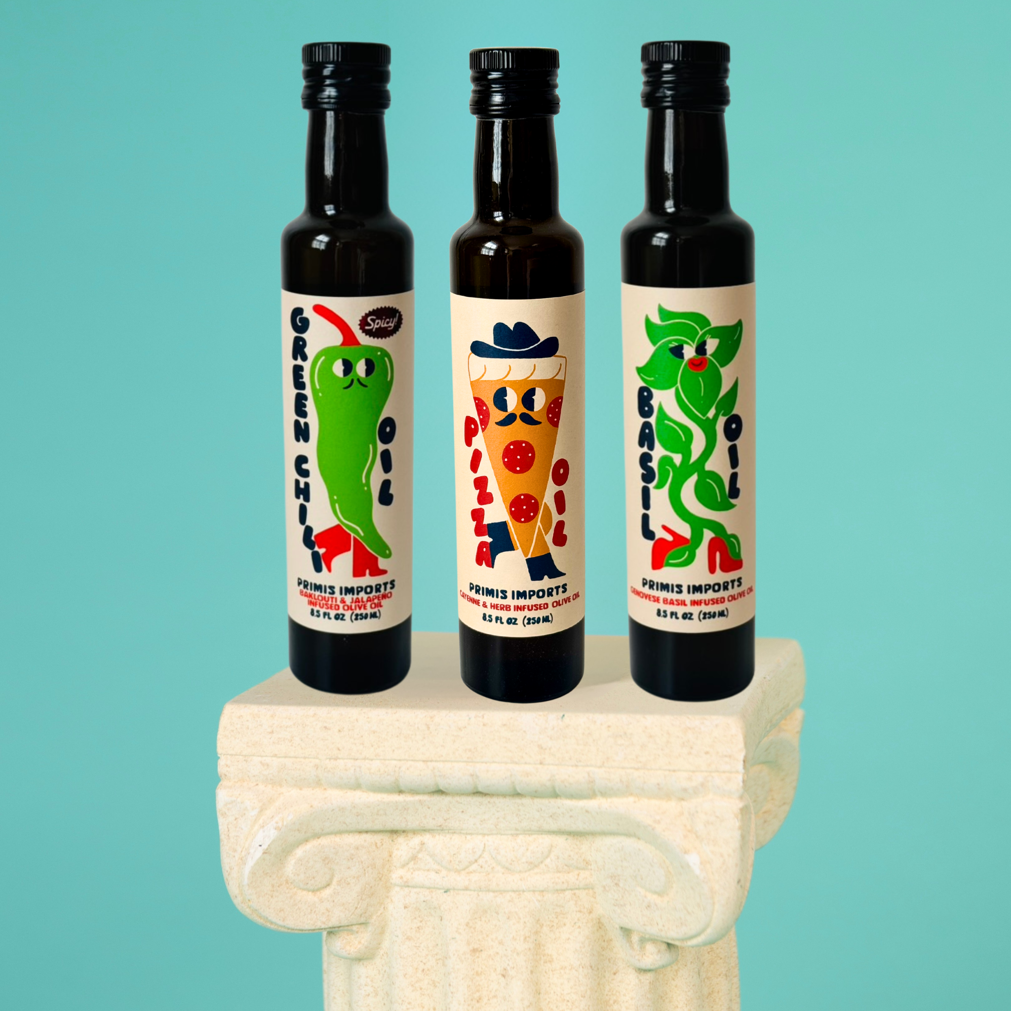 The Infused Oil Trio - Agrumato Olive Oil Gift Set