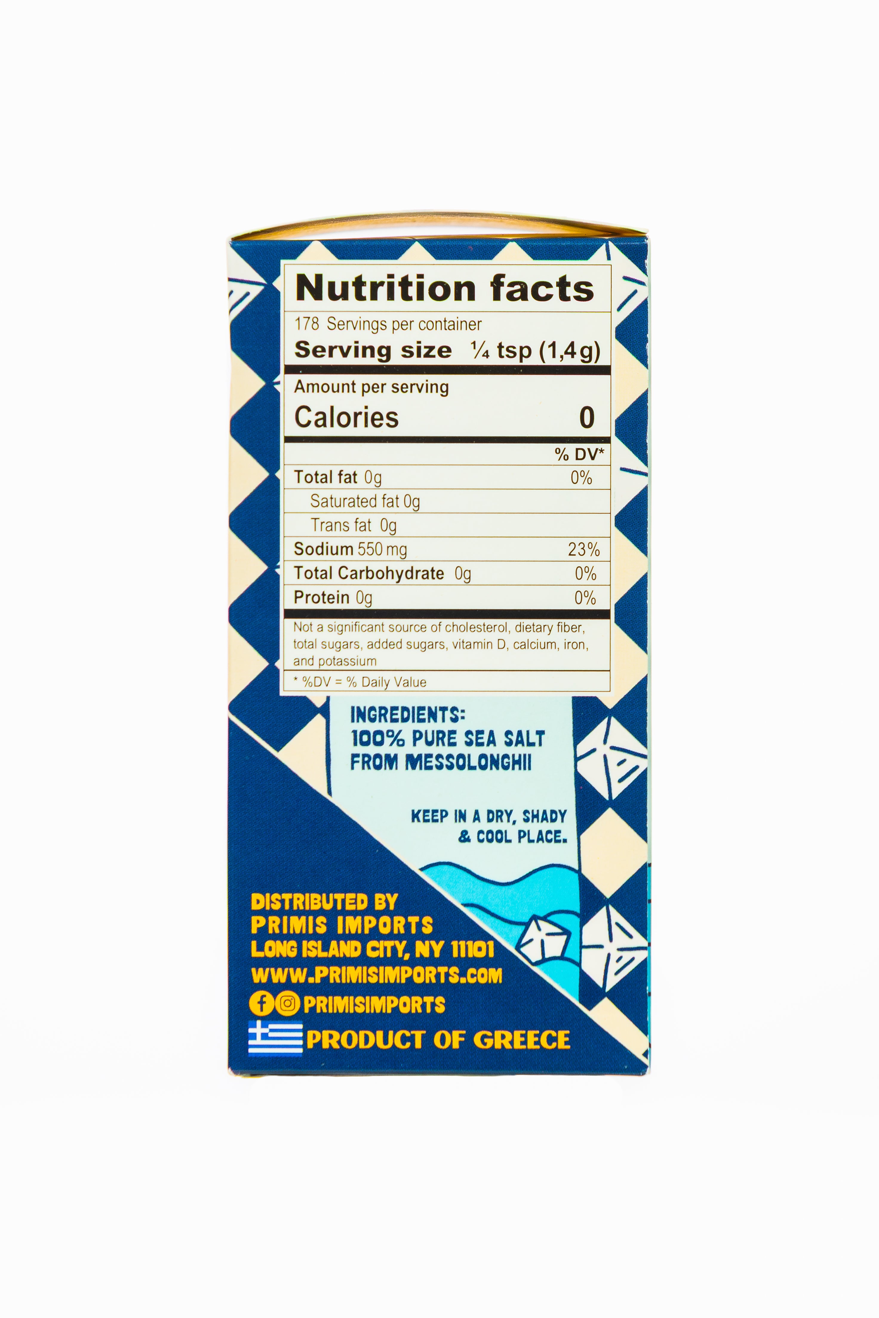 Greek Sea Salt Flakes – Messolonghi Finishing Salt